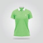 Women’s Half Sleeve Polo Shirt – Mint Green
