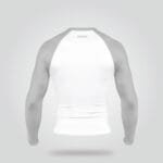 Grey & White Compression Shirt