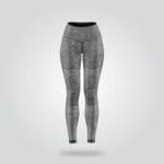 Monochrome WaveFlow Leggings