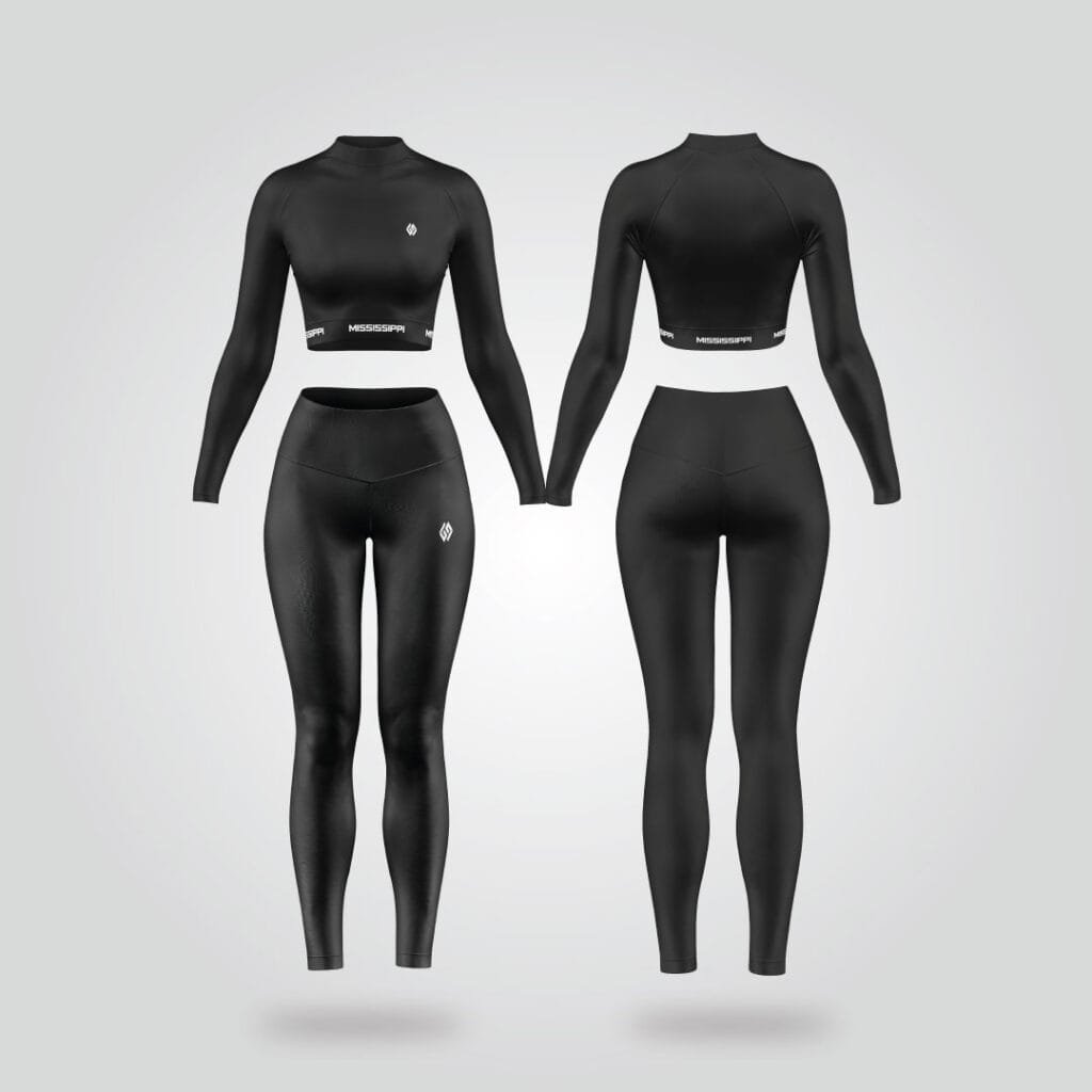 Obsidian Flow Activewear Set