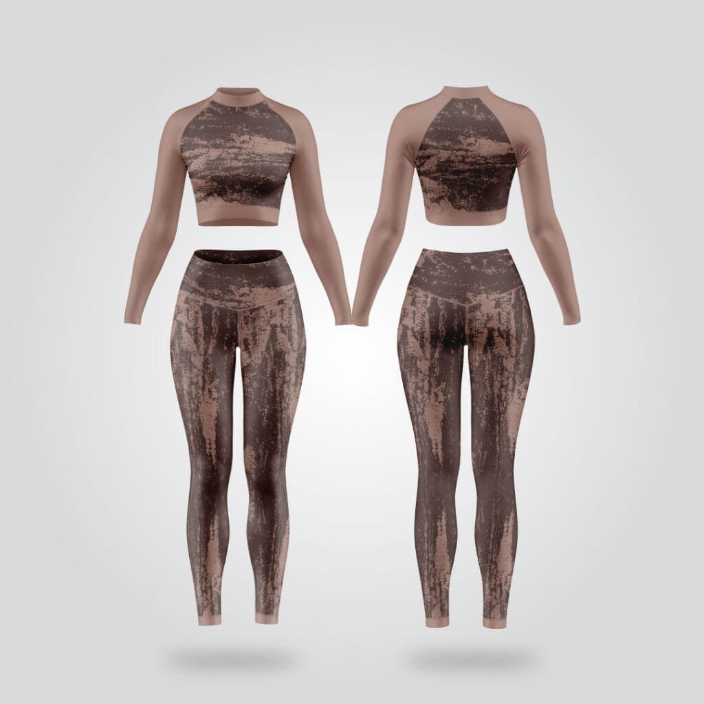 Earthen Flow Activewear Set