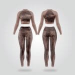 Earthen Flow Activewear Set