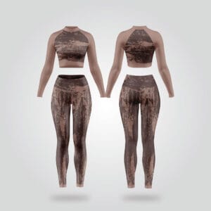 Earthen Flow Activewear Set