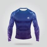 Blue Digital Compression Shirt