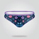Custom Floral Bikini Bottom