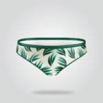 Tropical Leaf Bikini Bottom