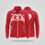 Red Heart Track Jacket
