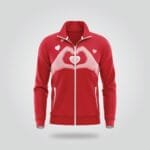 Red Heart Track Jacket