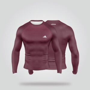 Maroon Compression Training Shirt