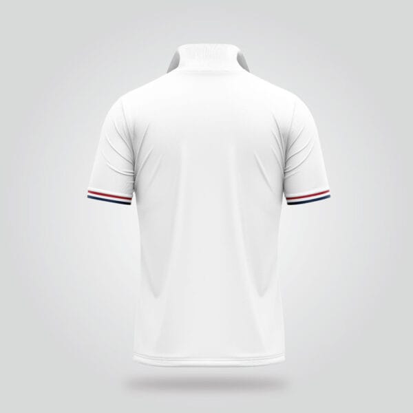 USA Polo Shirt – White - Image 3