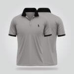 Classic Grey Polo Shirt