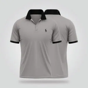 Classic Grey Polo Shirt