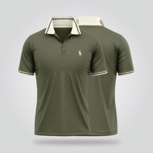Classic Olive Polo Shirt