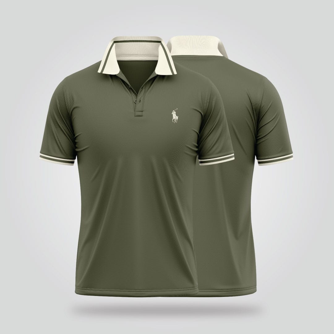 Classic Olive Polo Shirt