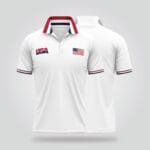 USA Polo Shirt – White