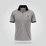 Classic Grey Polo Shirt