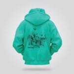 Mint Green Pullover Hoodie