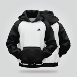 Black White Hoodie