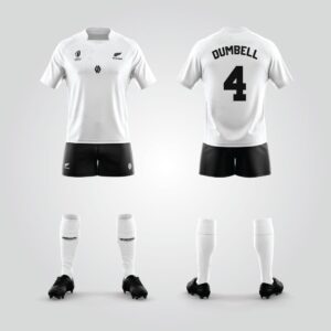 Monochrome Momentum Rugby Uniform