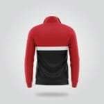 Red Black Track Jacket