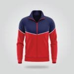 Red Navy Track Jacket