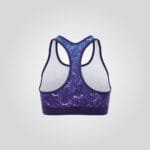 Purple Racerback Sports Bra