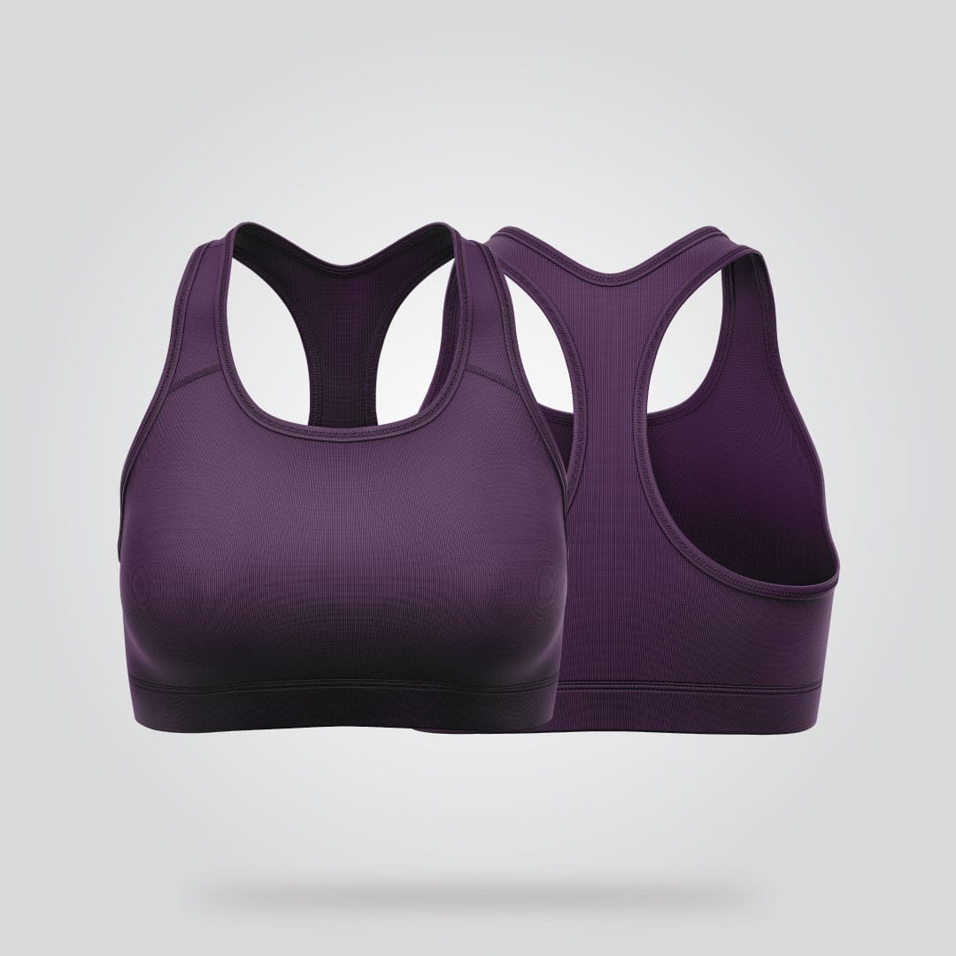 Purple Power Sports Bra