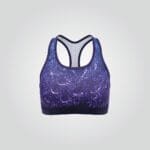Purple Racerback Sports Bra