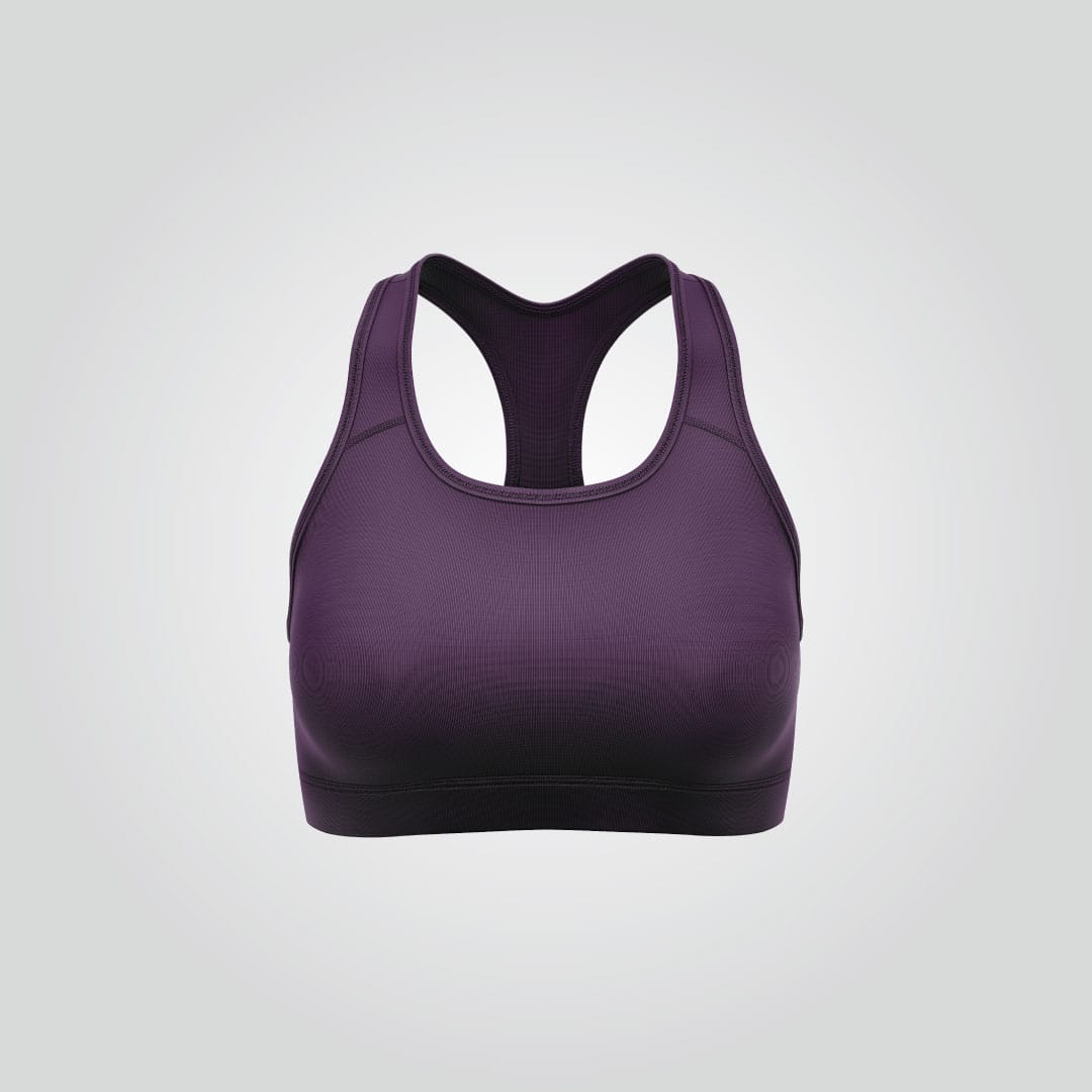 Purple Power Sports Bra - Image 2