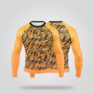 Tiger Print Compression Shirt