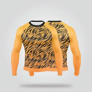 Tiger Print Compression Shirt
