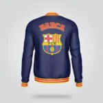 Blue Red Varsity Jacket