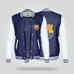 Blue Red Varsity Jacket