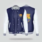 Blue Red Varsity Jacket