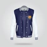 Blue Red Varsity Jacket