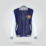 Blue Red Varsity Jacket
