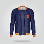 Blue Red Varsity Jacket