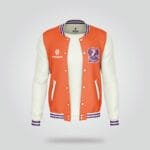 Purple White Varsity Jacket