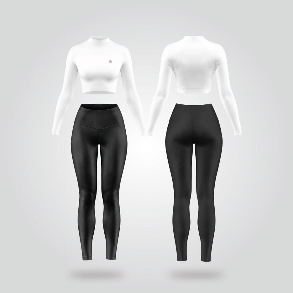 Monochrome Momentum Activewear Set