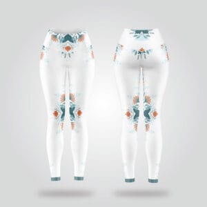 Arctic Bloom Performance Leggings