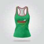 Green Racerback Tank Top