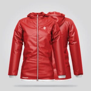 Red Windbreaker Jacket