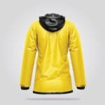 Yellow Windbreaker Jacket
