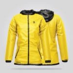 Yellow Windbreaker Jacket