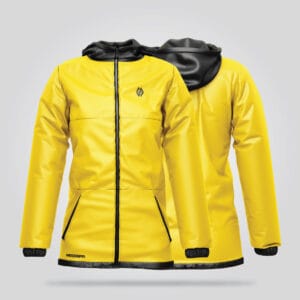 Yellow Windbreaker Jacket
