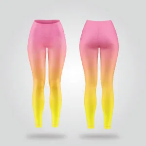 Sunrise Glow Gradient Leggings