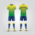 Aurora Brazil Soccer Uniform