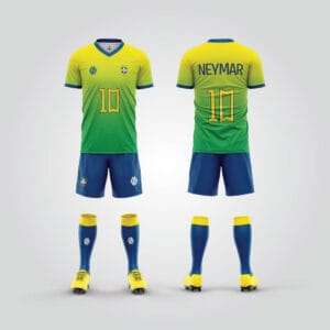 Aurora Brazil Soccer Uniform