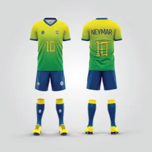 Aurora Brazil Soccer Uniform