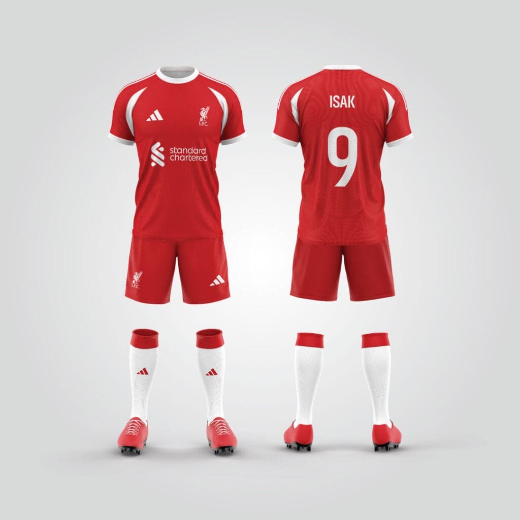 Liverpool Soccer Uniform